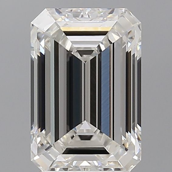 2.58 Carat F-VVS2 Emerald Lab Diamond