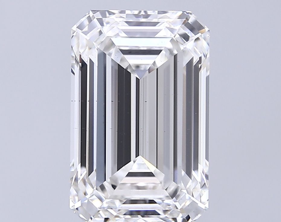 6.02 Carat F-VS2 Emerald Lab Diamond