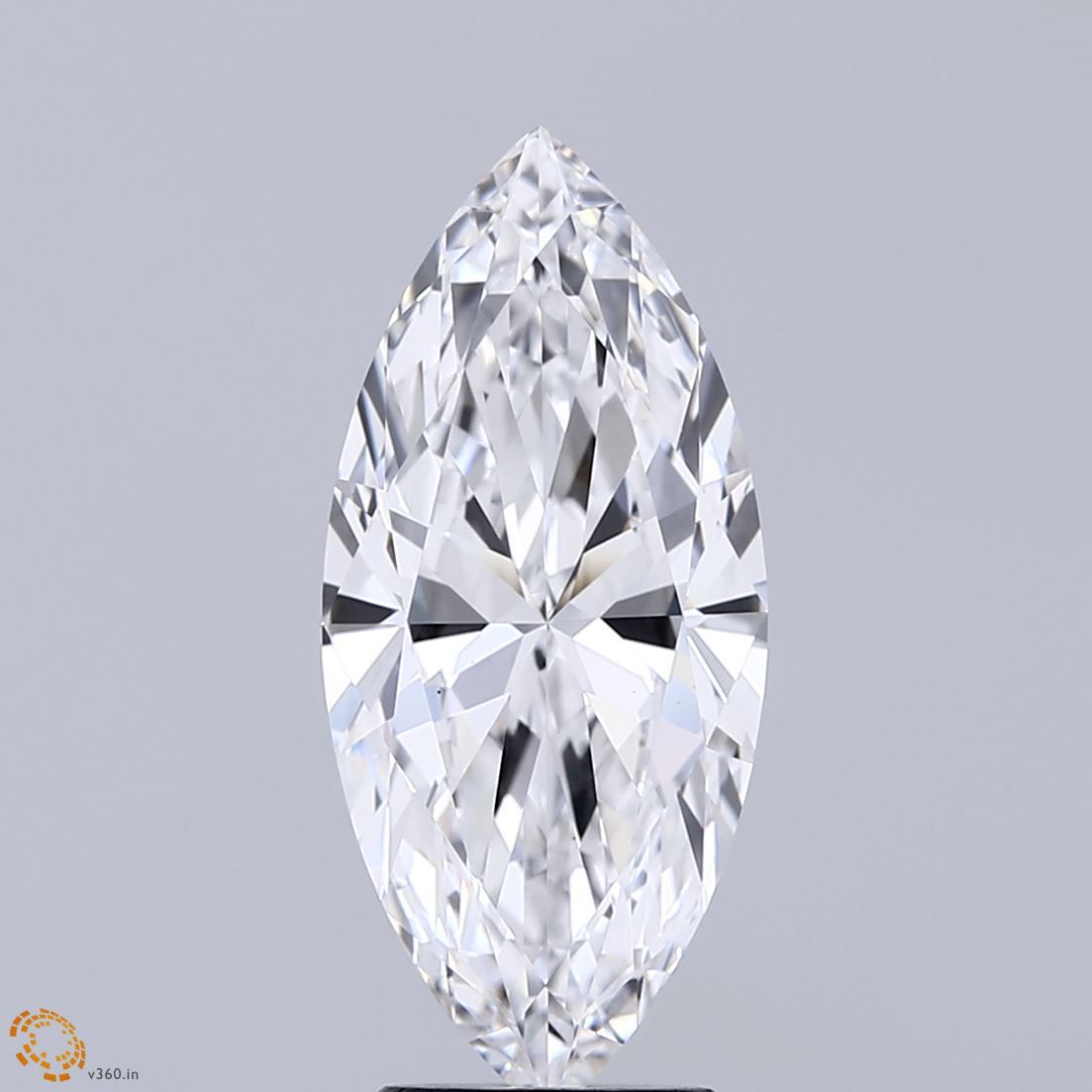 3.02 Carat D-VS1 Marquise Lab Diamond