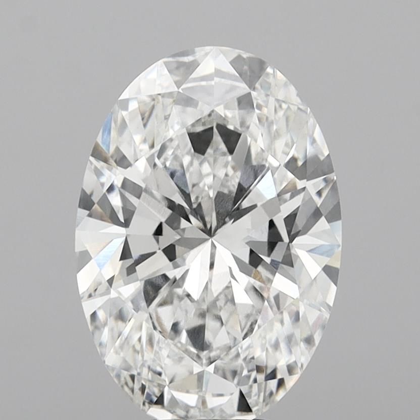4.92 Carat E-VVS2 Oval Lab Diamond