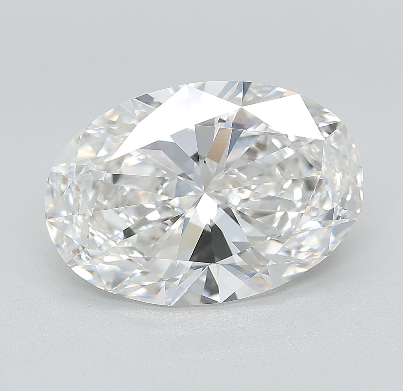 6.00 Carat E-VVS2 Oval Lab Diamond