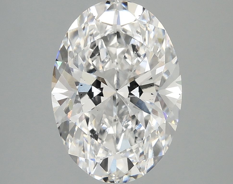 3.06 Carat E-SI1 Oval Lab Diamond