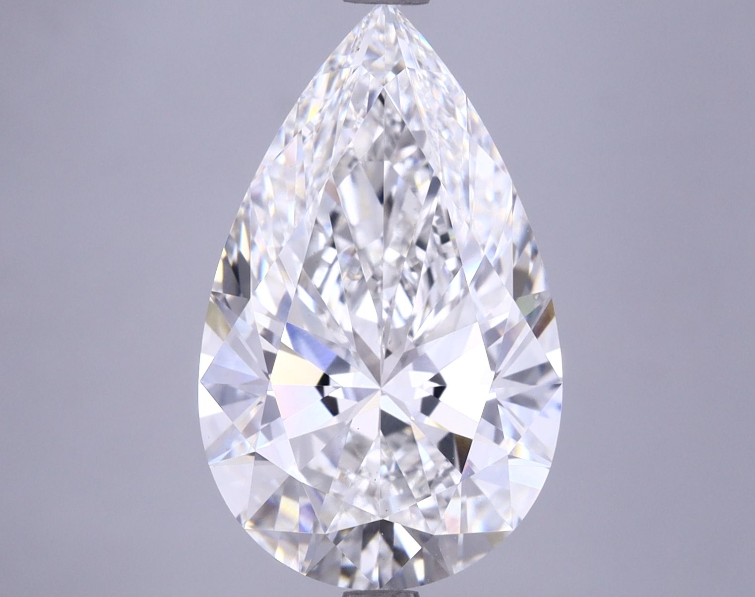 5.64 Carat G-VS1 Pear Lab Diamond