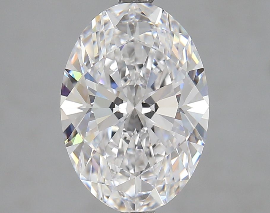 3.08 Carat D-FL Oval Lab Diamond