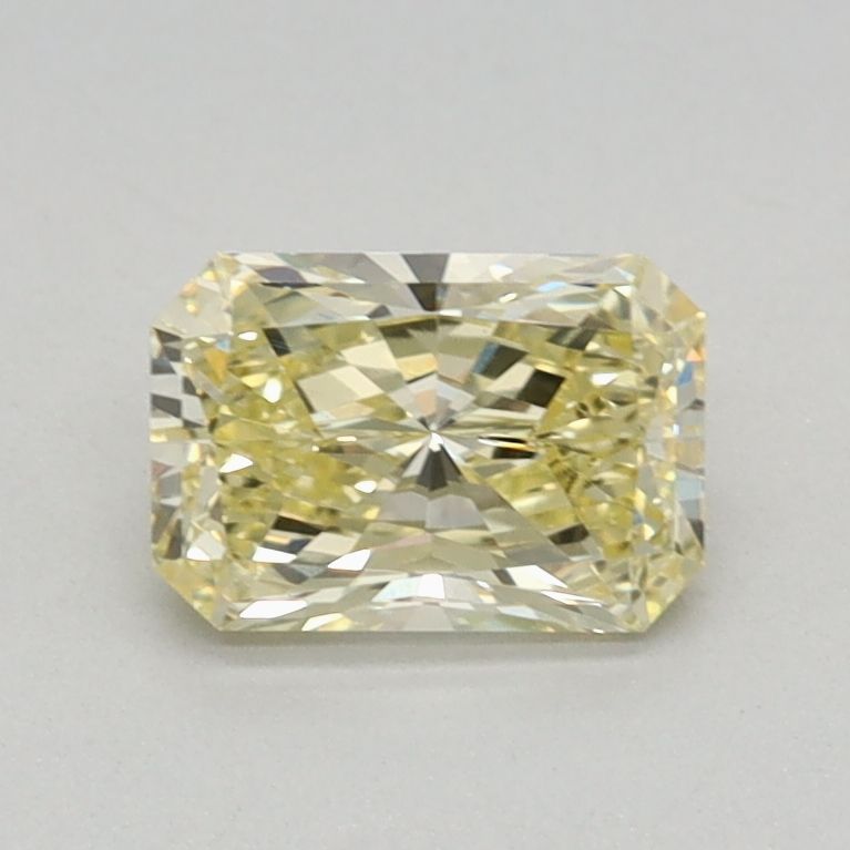 0.56 Carat Yellow VS1 Radiant Lab Diamond