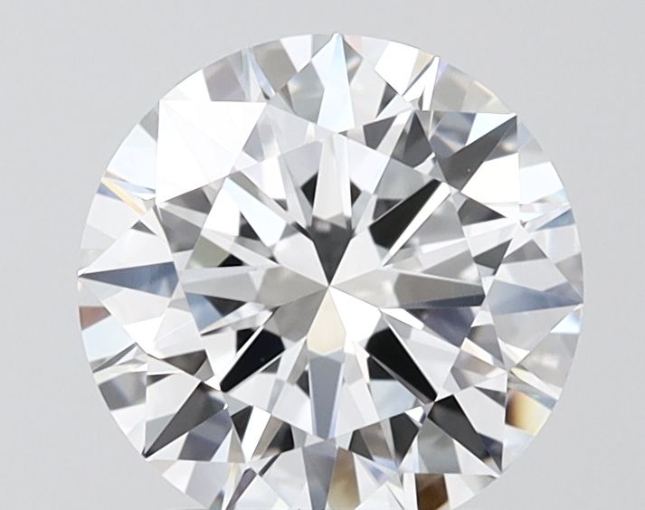 2.01 Carat D-IF Round Lab Diamond