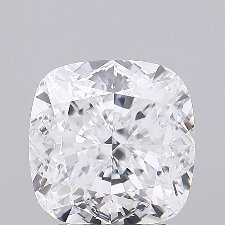 2.50 Carat D-VVS2 Cushion Lab Diamond