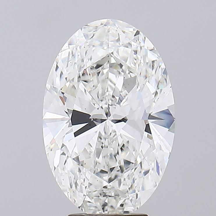 5.11 Carat F-VS1 Oval Lab Diamond