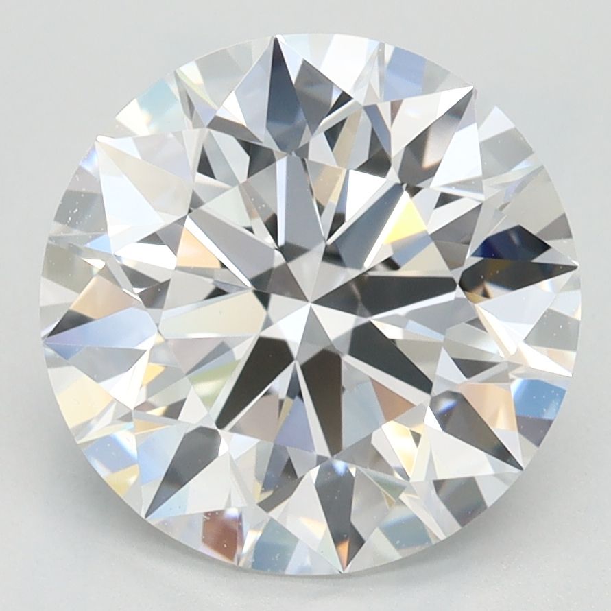 3.12 Carat D-IF Round Lab Diamond