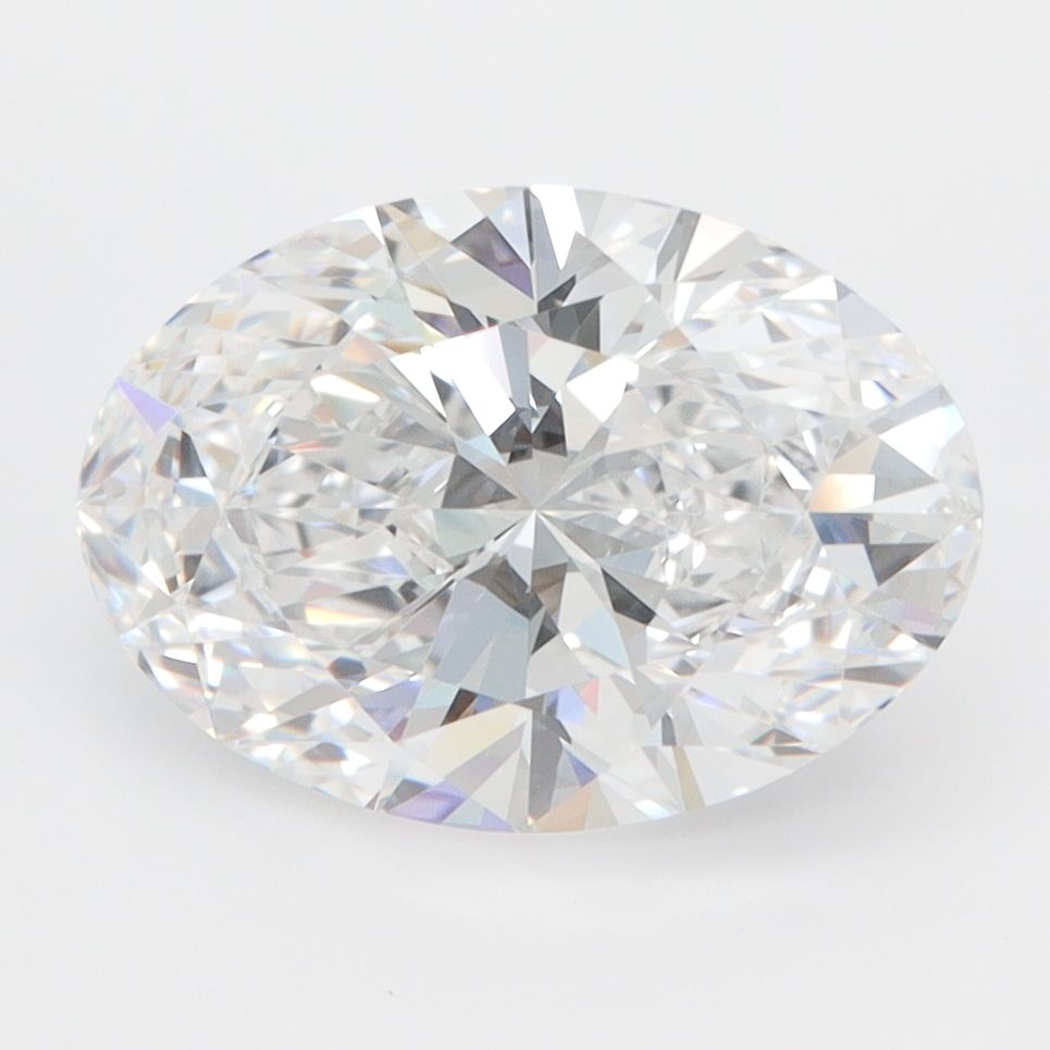 3.01 Carat D-IF Oval Lab Diamond