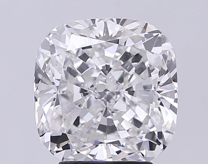 4.02 Carat F VVS2 Cushion Lab Diamond