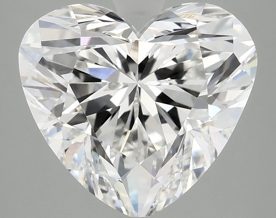 5.01 Carat F-VVS2 Heart Lab Diamond