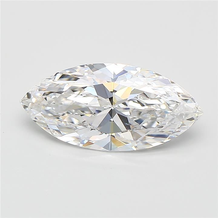 2.50 Carat F-VVS1 Marquise Lab Diamond