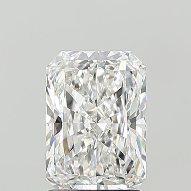 1.58 Carat E-VVS2 Radiant Lab Diamond