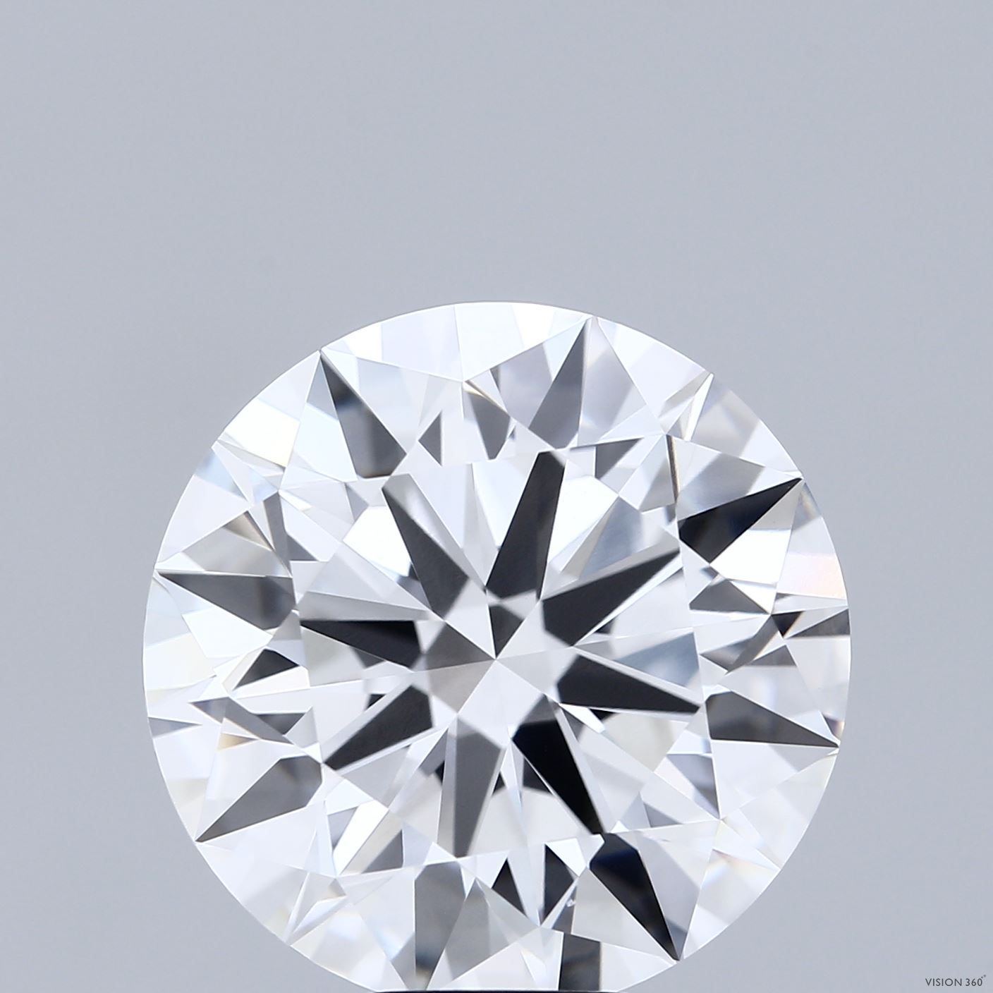 13.51 Carat E-VVS2 Round Lab Diamond