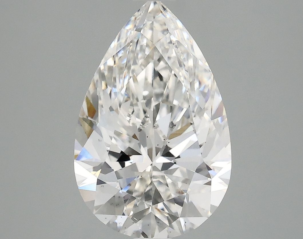 3.08 Carat F-SI1 Pear Lab Diamond