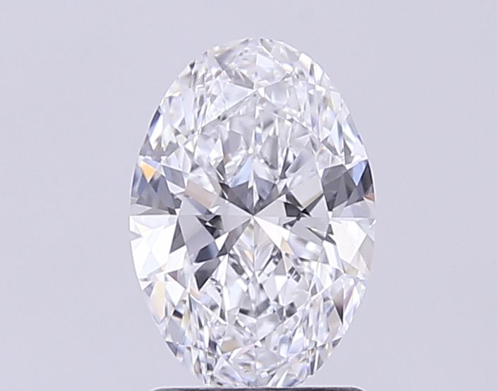 1.52 Carat D-VVS2 Oval Lab Diamond