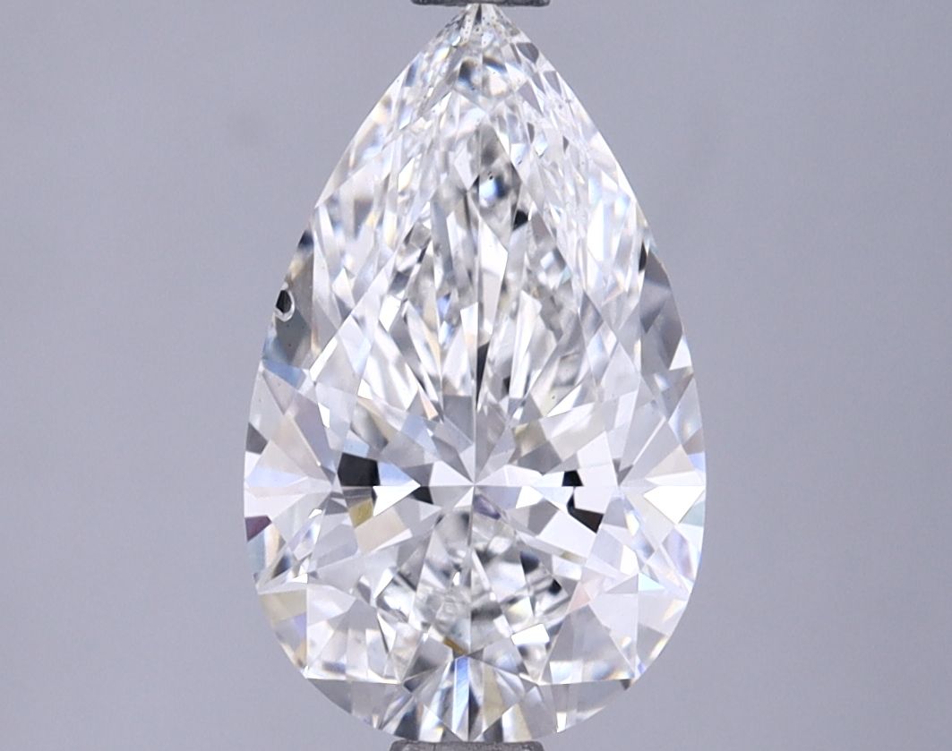 2.05 Carat F-SI1 Pear Lab Diamond