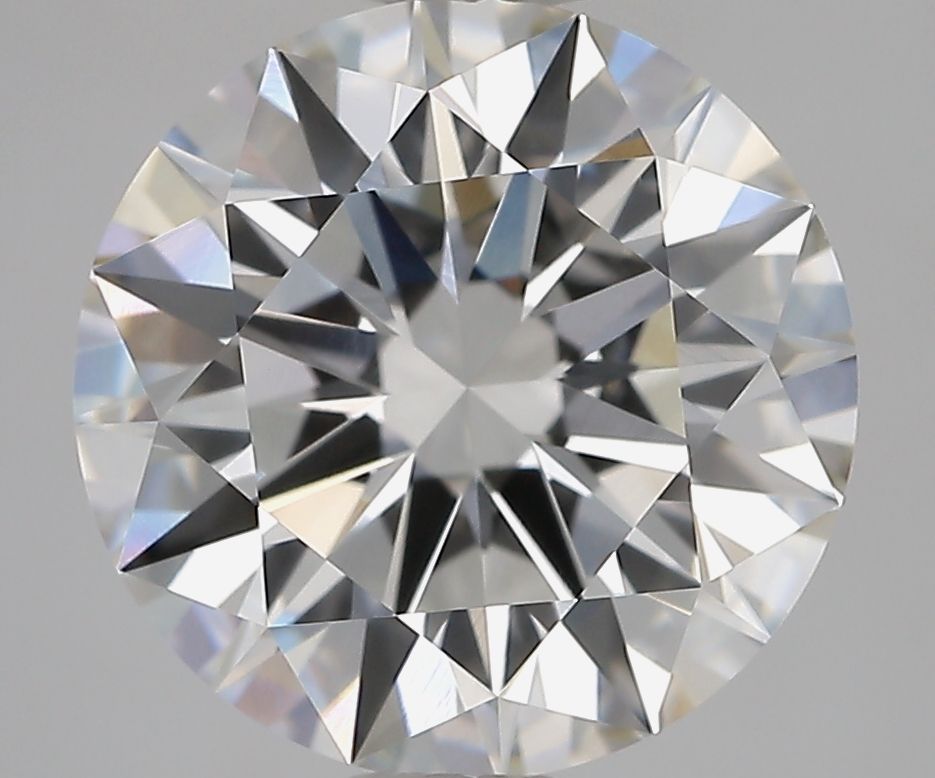 3.08 Carat F-VVS2 Round Lab Diamond