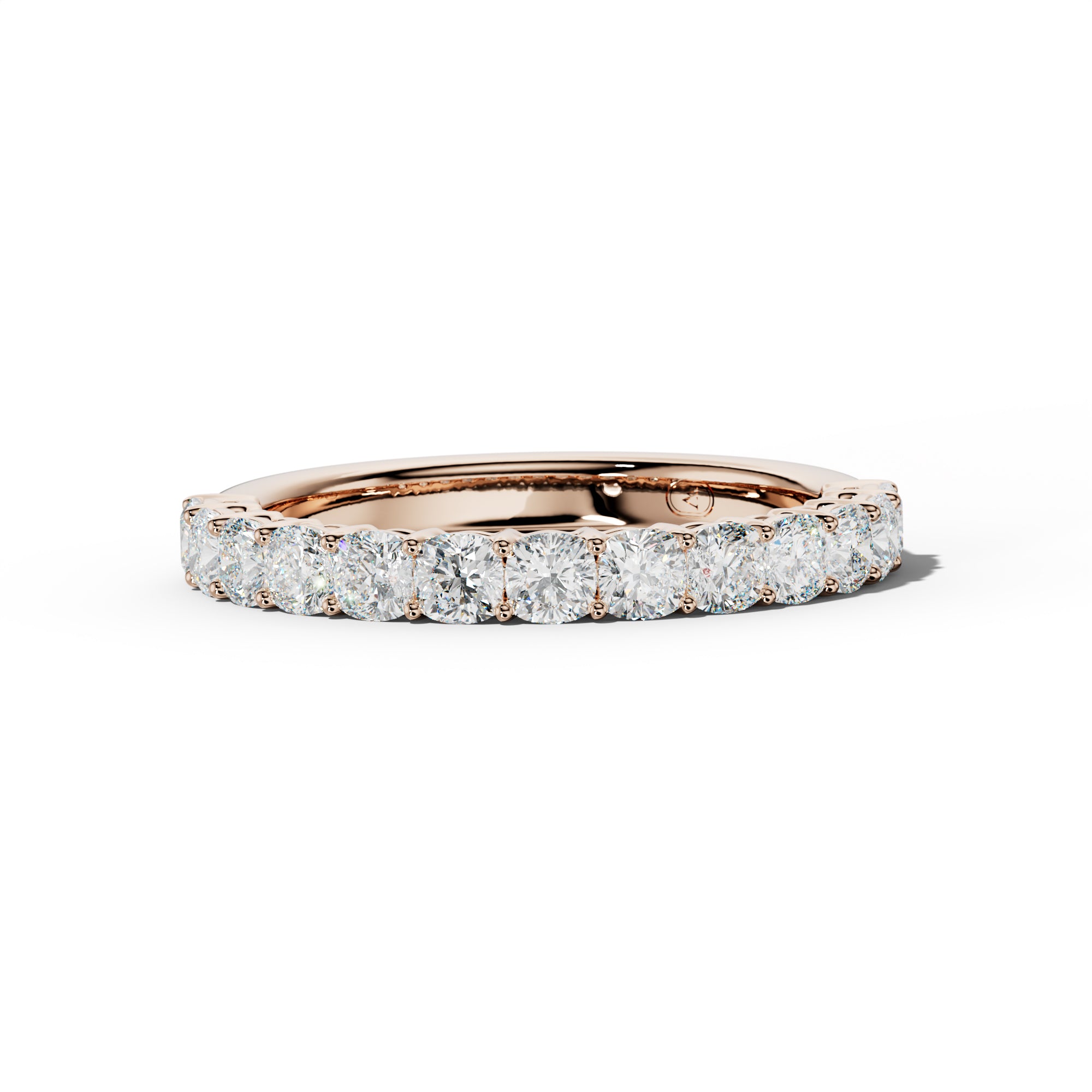 1.0 Carat Cushion Diamond Half Anniversary Band