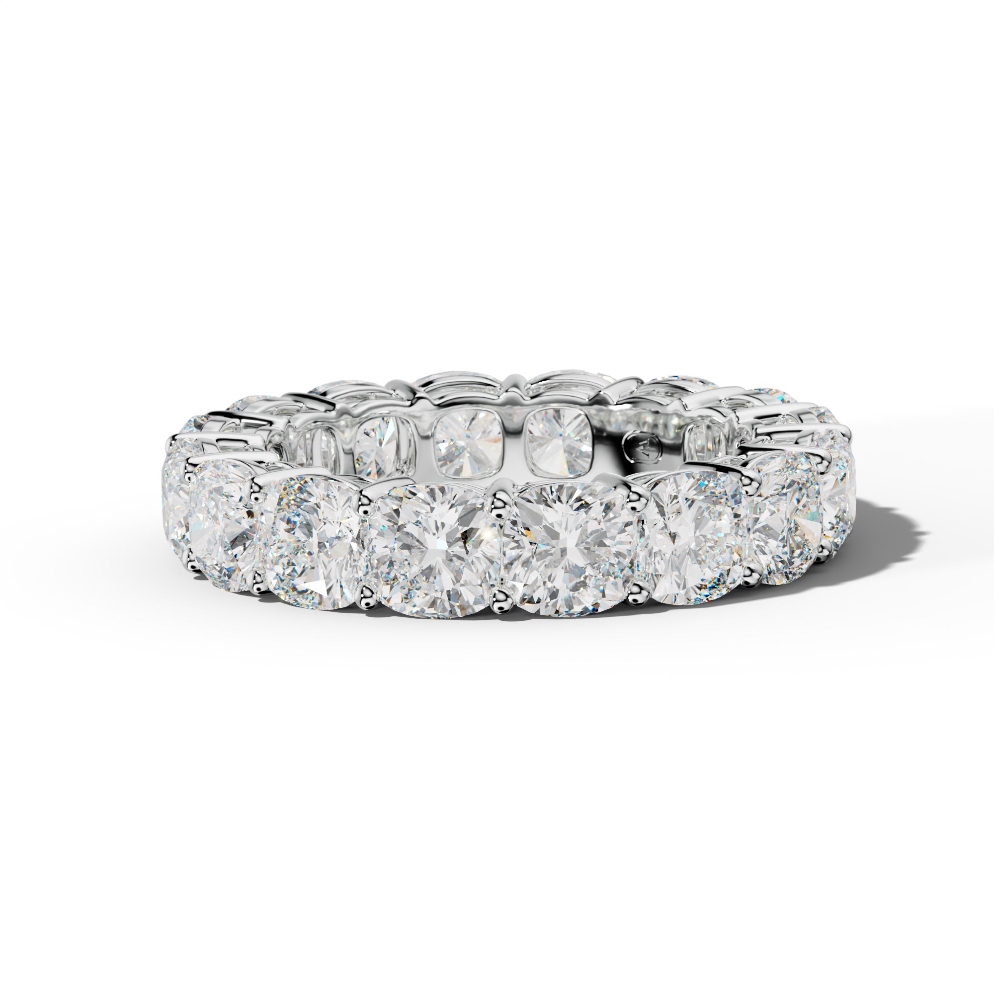 9.0 Carat Cushion Diamond Eternity Band