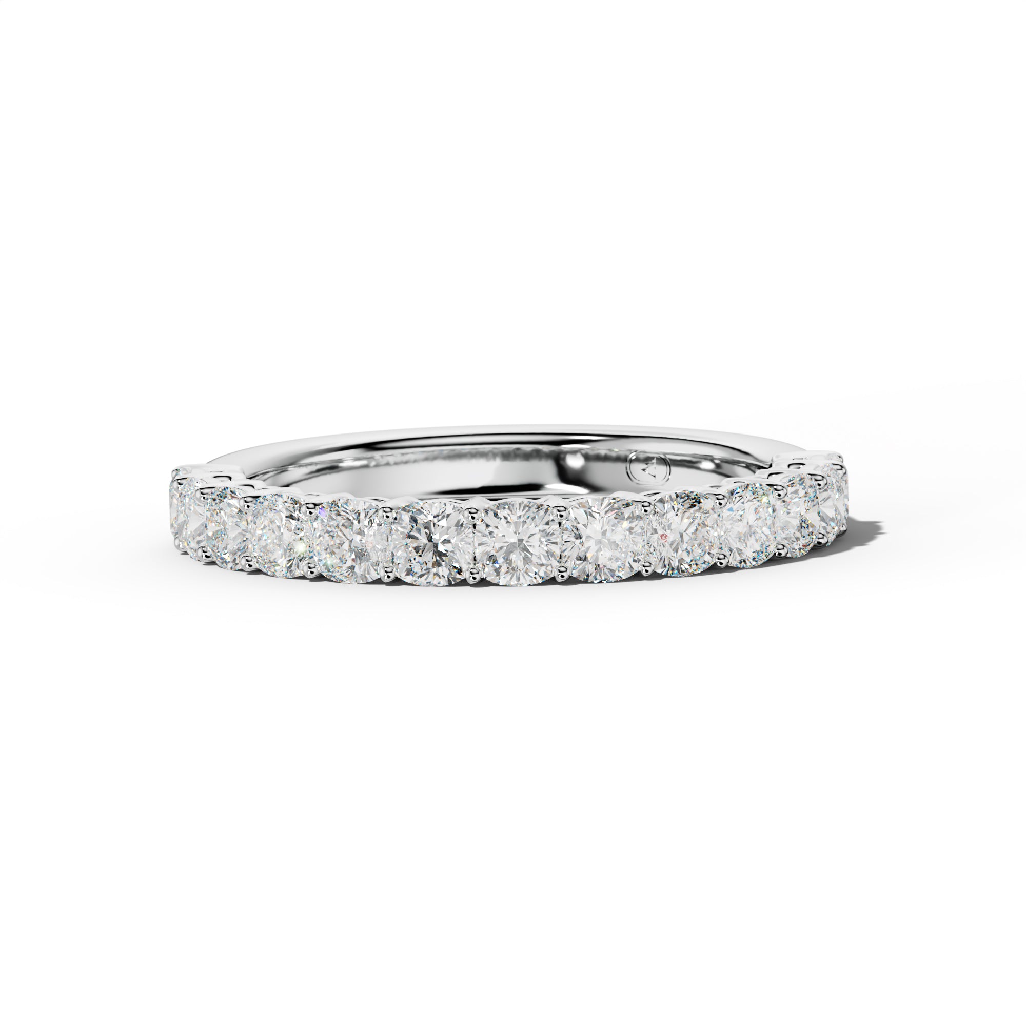 1.0 Carat Cushion Diamond Half Anniversary Band