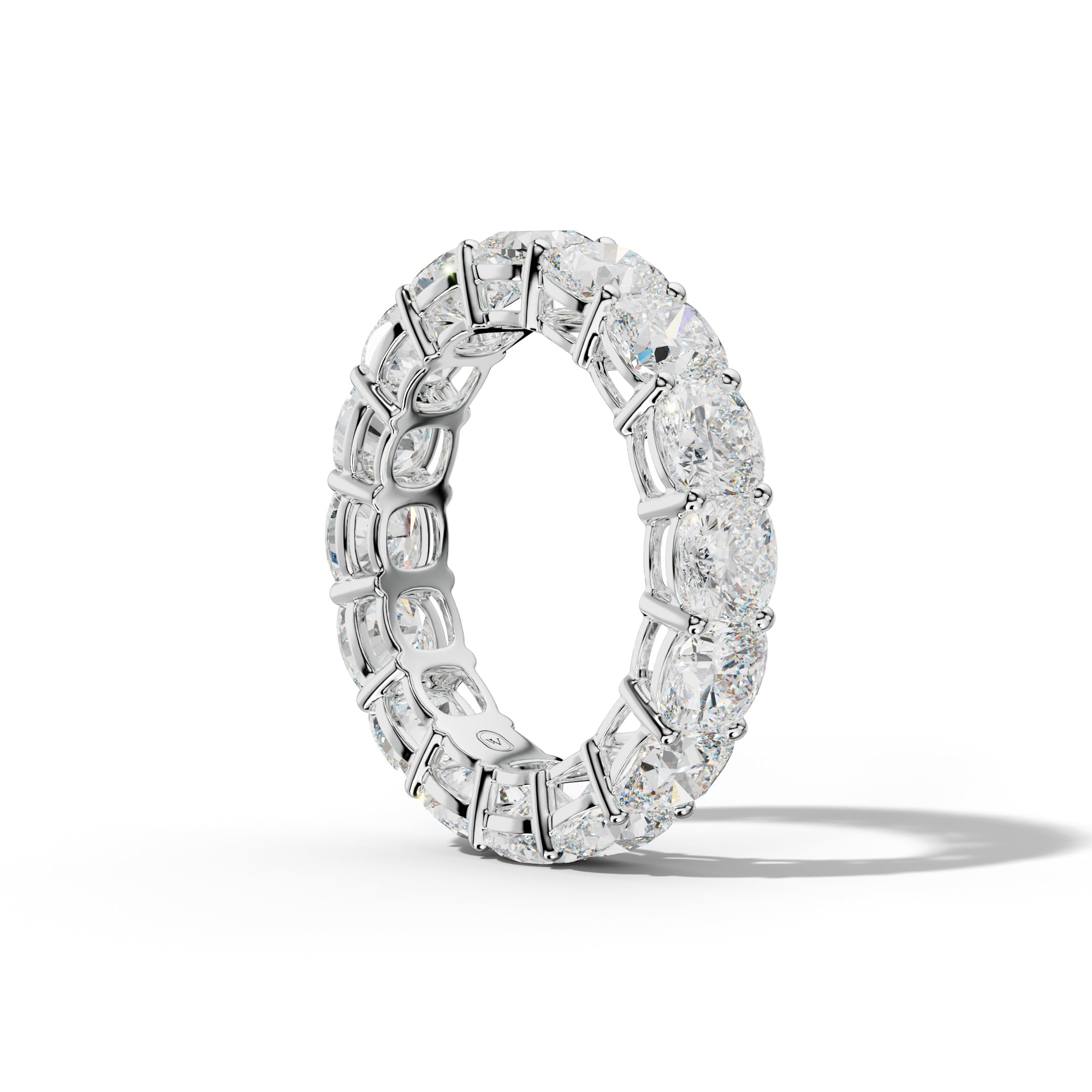 9.0 Carat Cushion Diamond Eternity Band