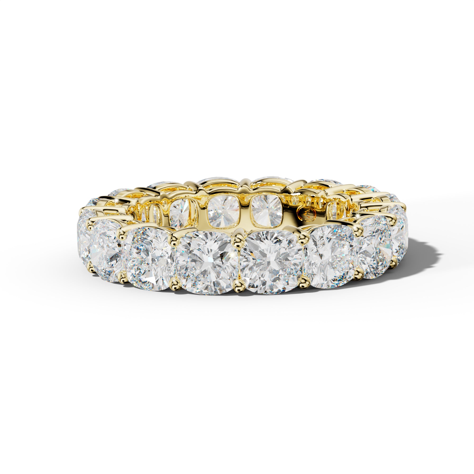 9.0 Carat Cushion Diamond Eternity Band