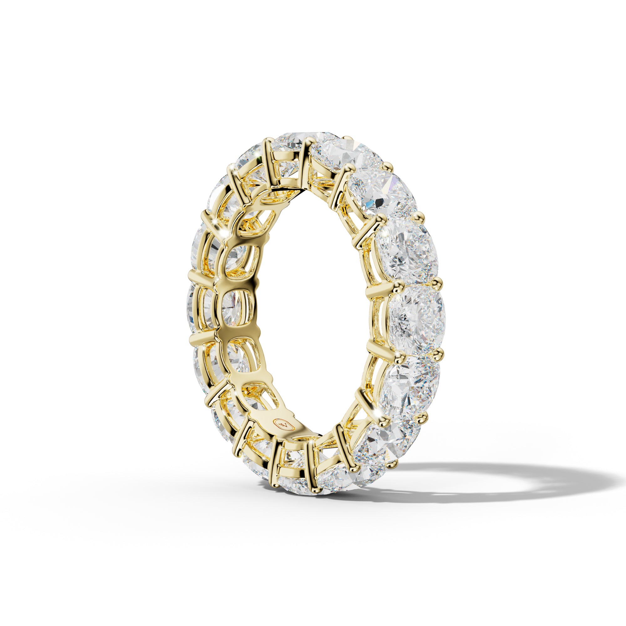 9.0 Carat Cushion Diamond Eternity Band
