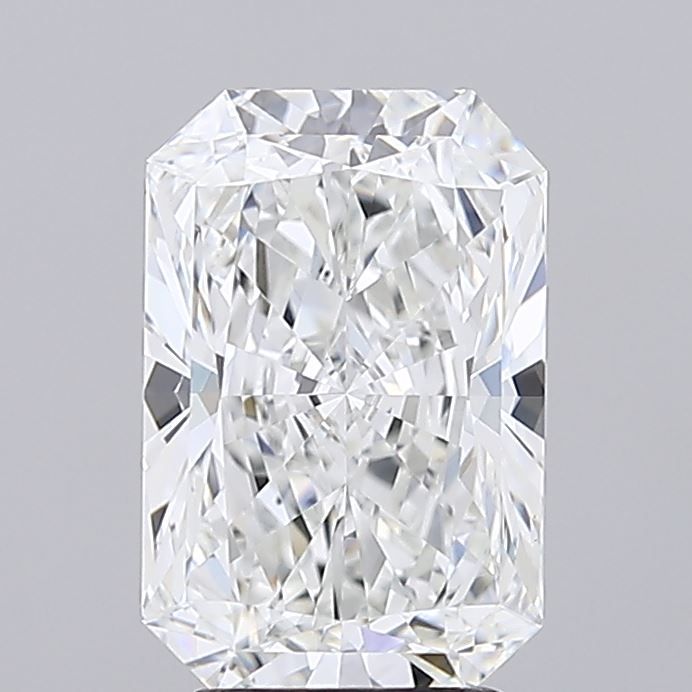 3.35 Carat F-VVS1 Radiant Lab Diamond