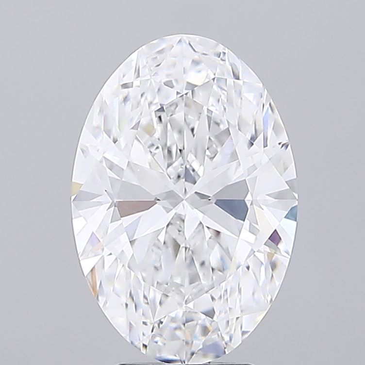 5.03 Carat D-VVS2 Oval Lab Diamond