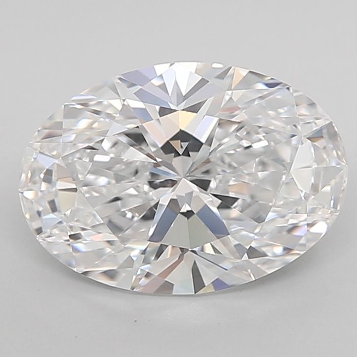 2.71 Carat D-IF Oval Lab Diamond