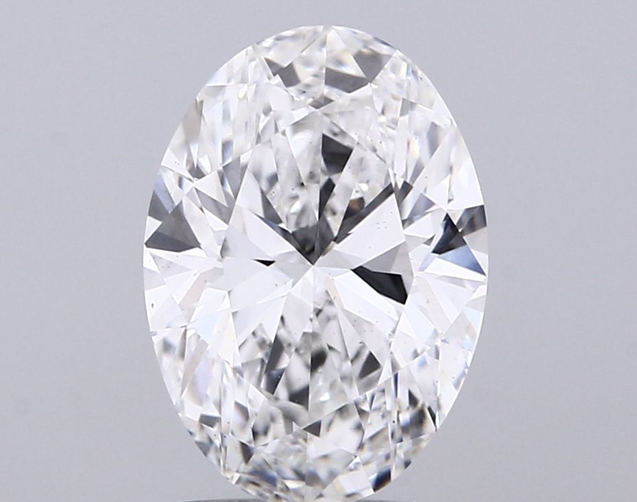 3.00 Carat E-VS2 Oval Lab Diamond