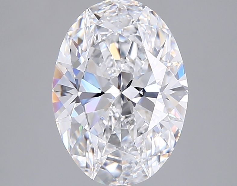 1.96 Carat D-VVS1 Oval Lab Diamond