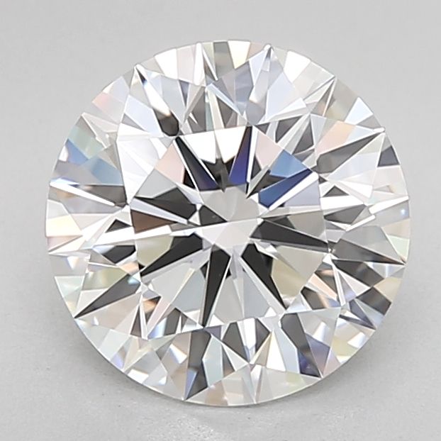3.51 Carat D-IF Round Lab Diamond