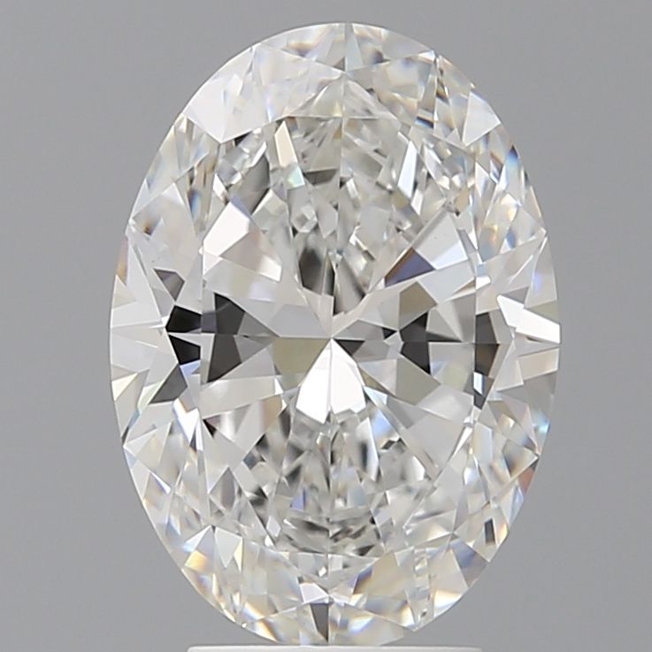 4.10 Carat F-VVS2 Oval Lab Diamond