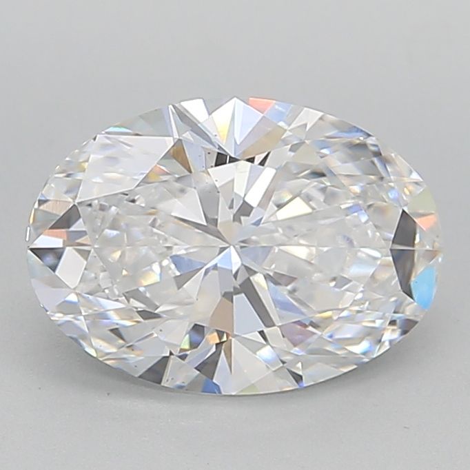 2.73 Carat E-VS2 Oval Lab Diamond