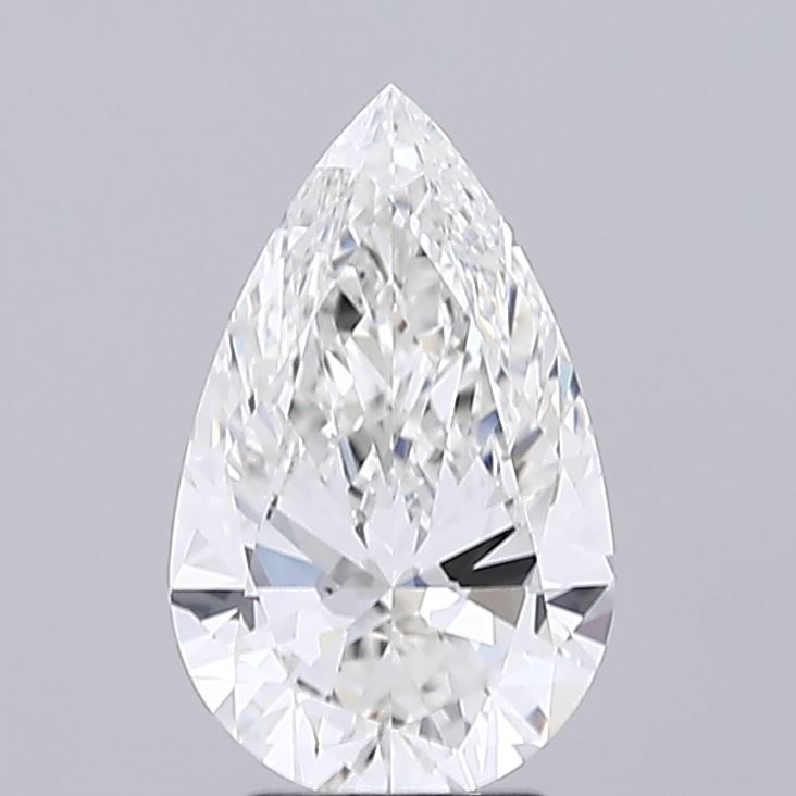 3.29 Carat G-VVS2 Pear Lab Diamond