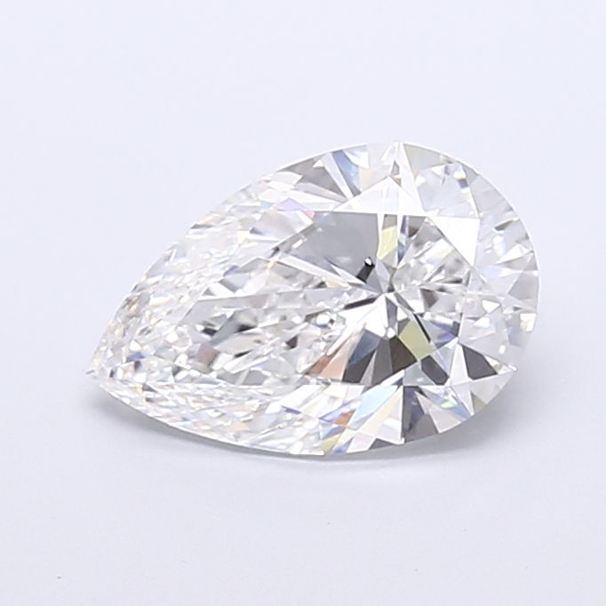 4.03 Carat E-VVS2 Pear Lab Diamond