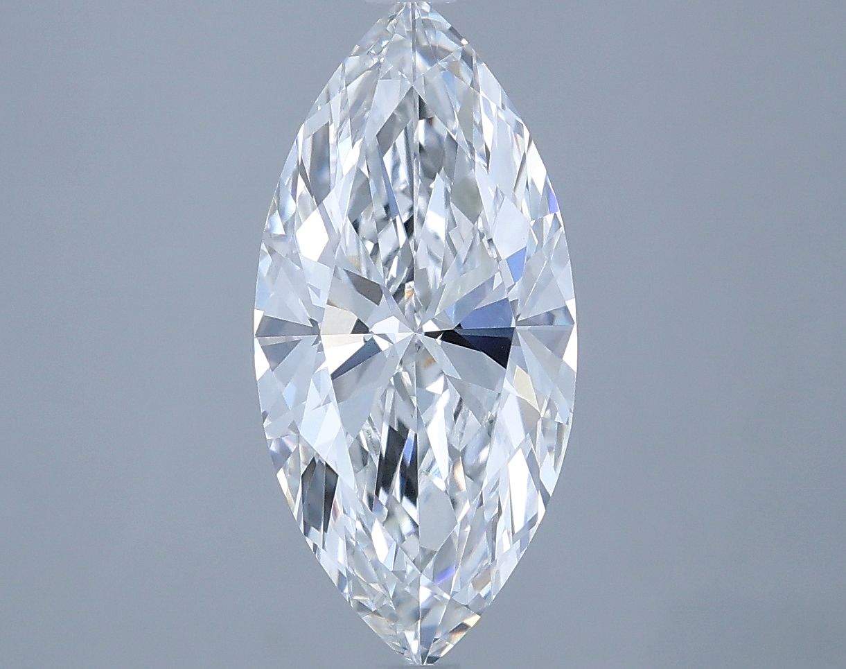 2.55 Carat D-VVS2 Marquise Lab Diamond