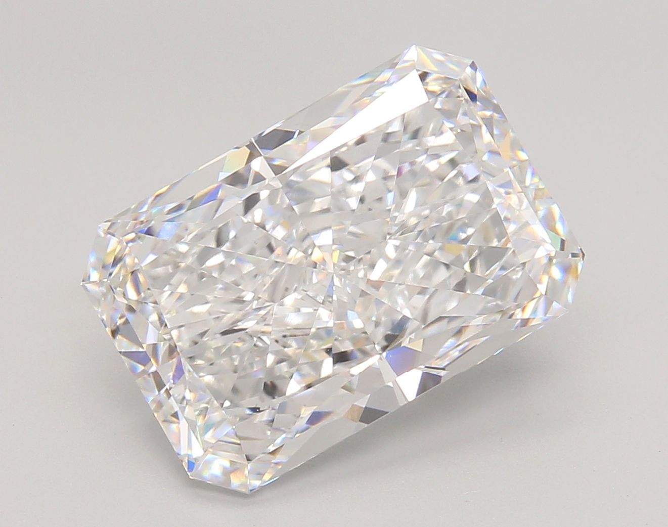 7.01 Carat D-VVS2 Radiant Lab Diamond