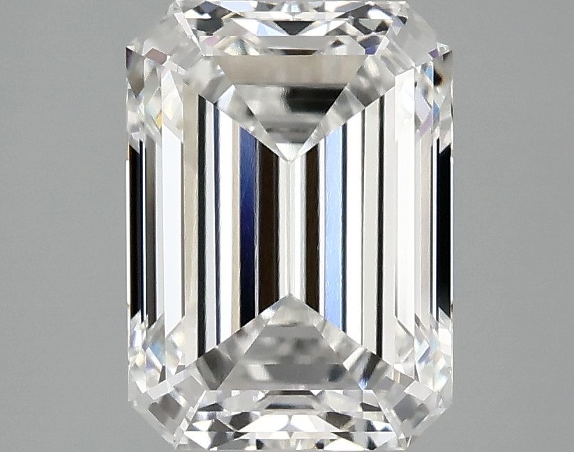 3.06 Carat F-VVS1 Emerald Lab Diamond