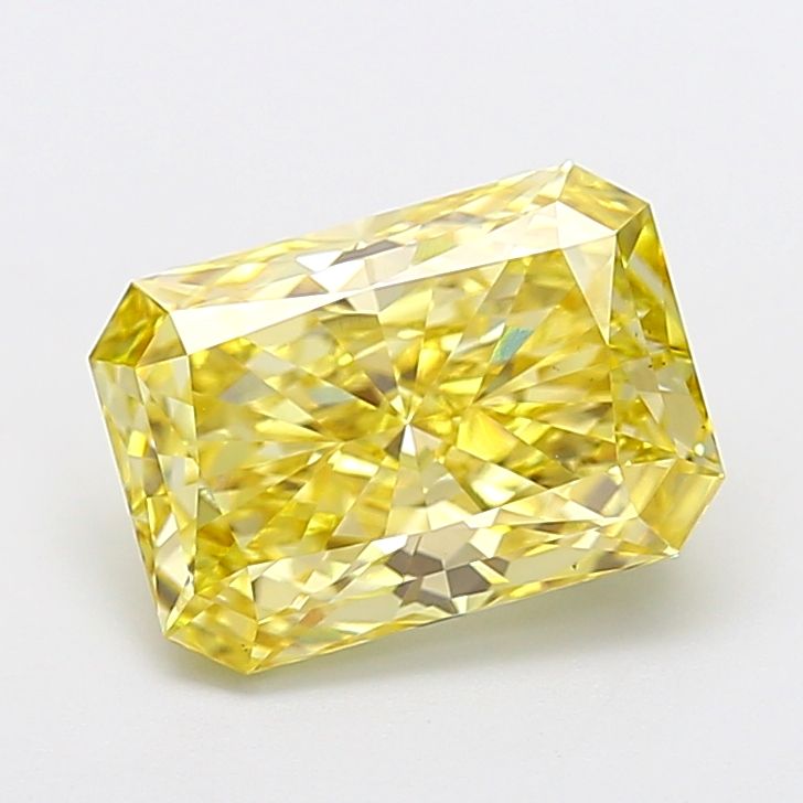 3.59 Carat Radiant Cut Fancy Yellow