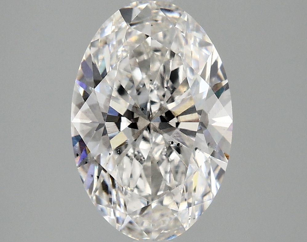 2.86 Carat F-SI2 Oval Lab Diamond
