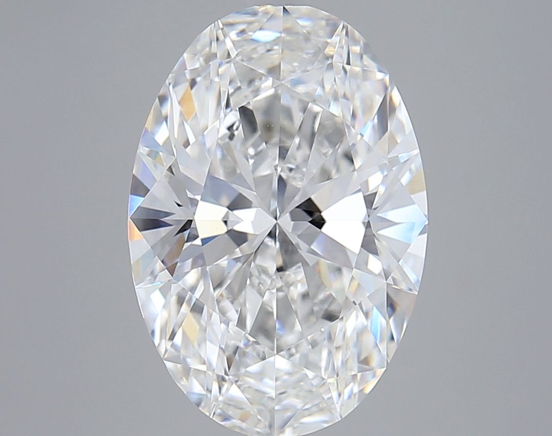 5.20 Carat E-VVS2 Oval Lab Diamond