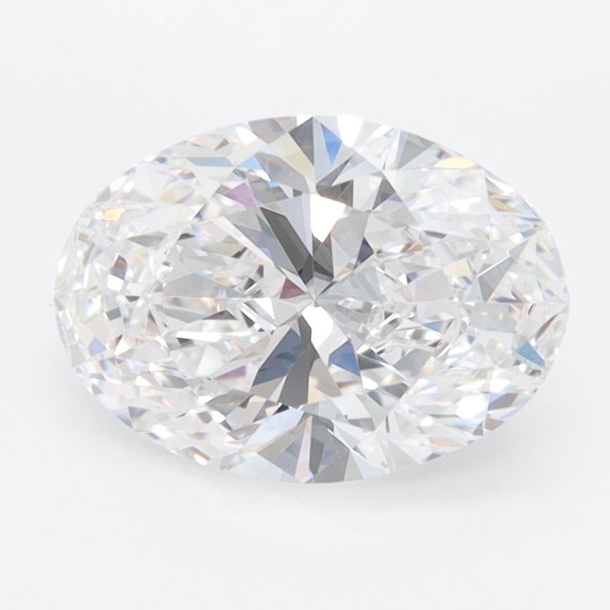 2.09 Carat D-VVS1 Oval Lab Diamond