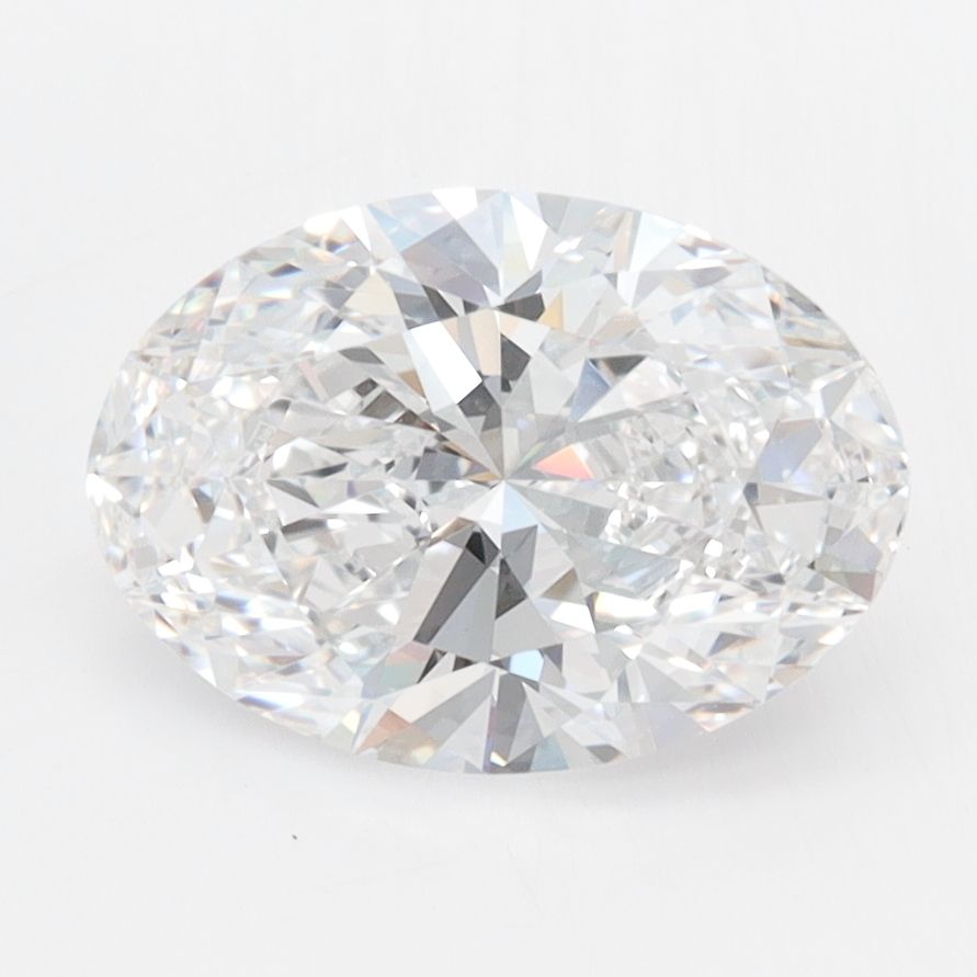 2.11 Carat D VVS1 Oval Lab Diamond