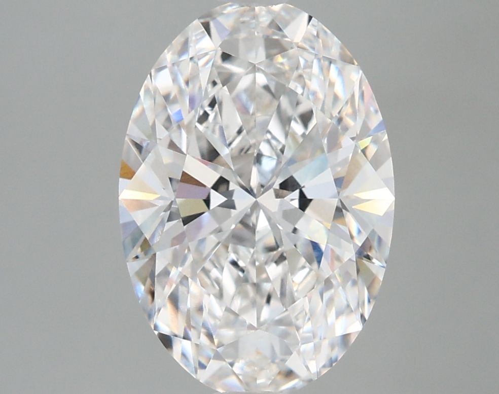 3.07 Carat E-VVS1 Oval Lab Diamond