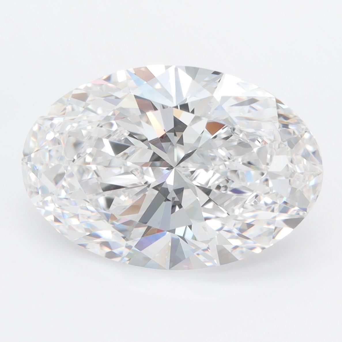 5.29 Carat D-IF Oval Lab Diamond