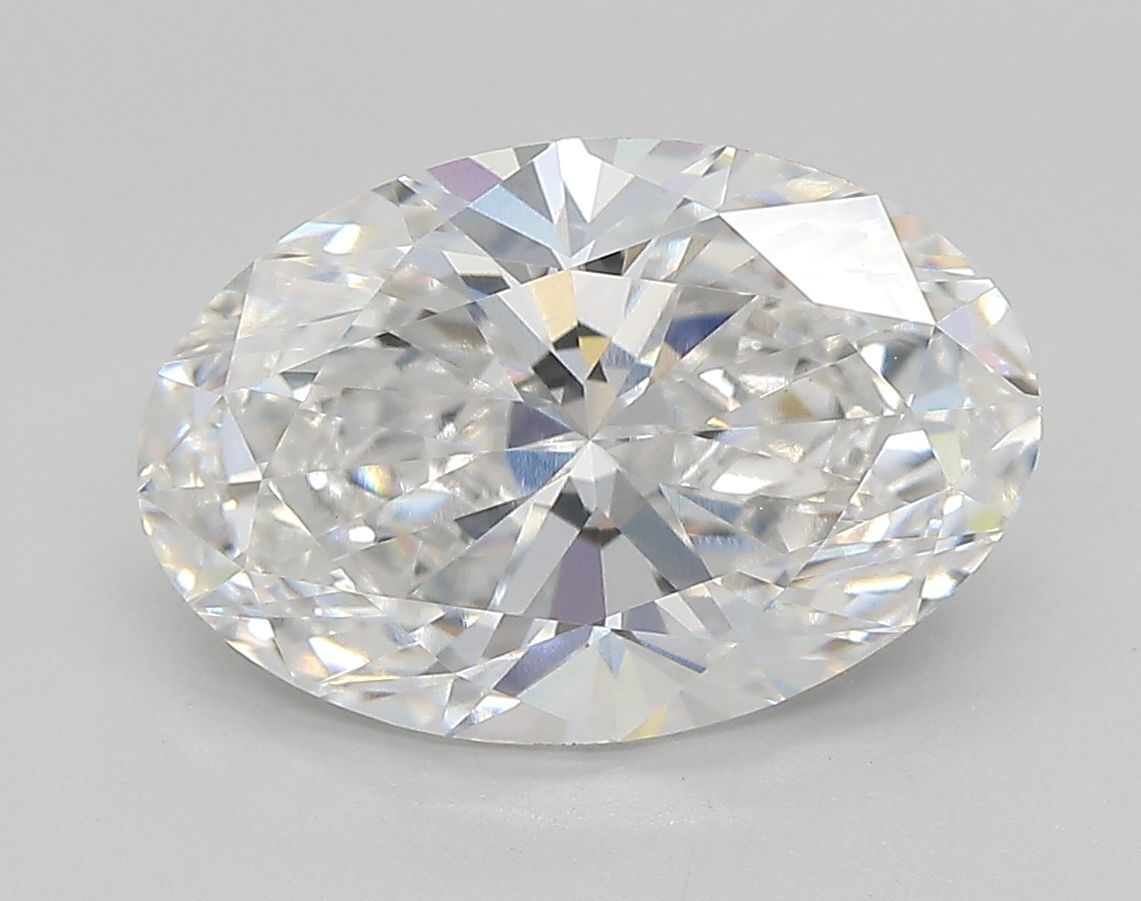 2.86 Carat E-VVS2 Oval Lab Diamond